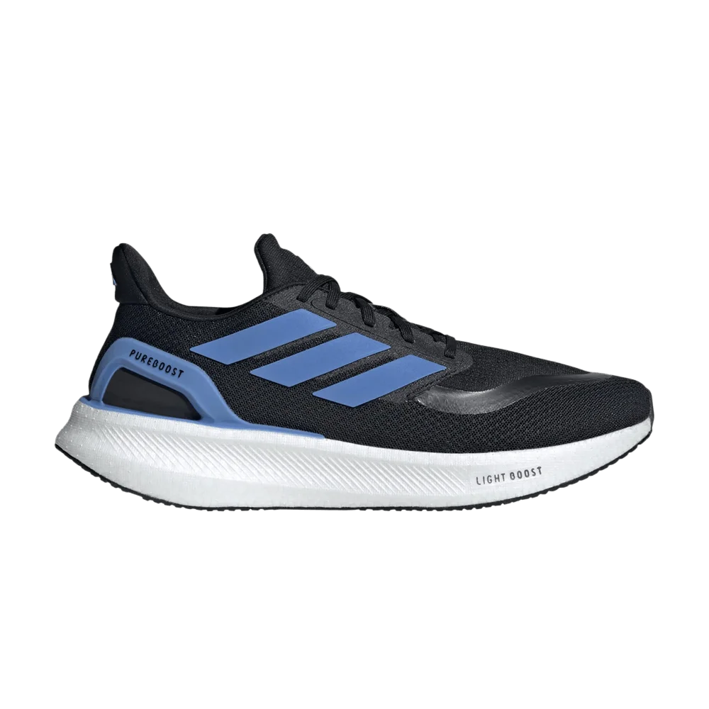 Кроссовки adidas Pureboost 5 'Core Black Blue Fusion Footwear White'