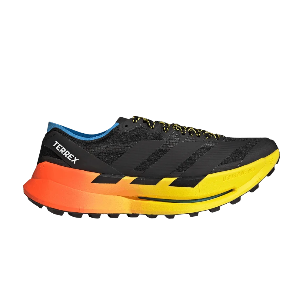 Кроссовки adidas Terrex Agravic Speed Ultra 2 'Core Black Lucid Ray Blue'