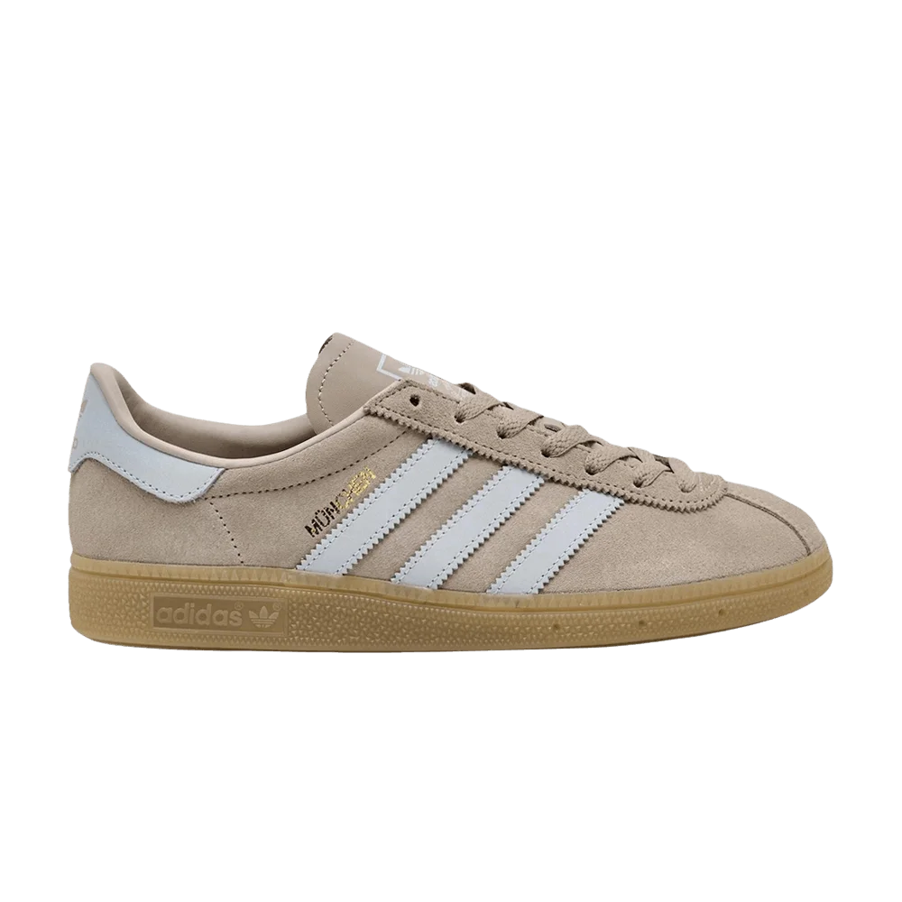 Кроссовки adidas Wmns Munchen 'Wonder Taupe Halo Blue'