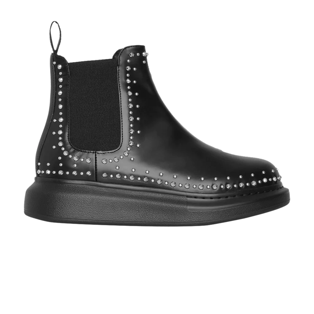 Botinki-Alexander-McQueen-Hybrid-Chelsea-Boot-Black-Studded