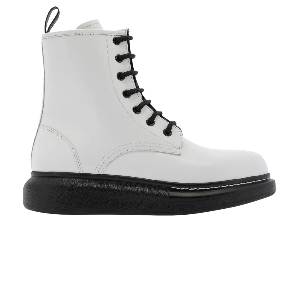 Botinki-Alexander-McQueen-Hybrid-Lace-Up-Boot-White-Black