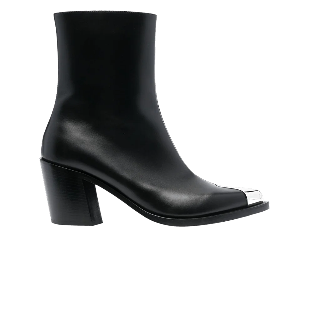 Botinki-Alexander-McQueen-Wmns-Punk-Boot-Black-Silver