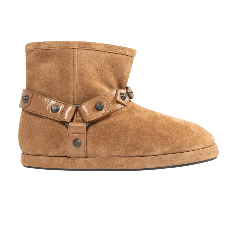 Botinki-Balenciaga-Wmns-Alaska-Soft-Boot-Brown-Brass