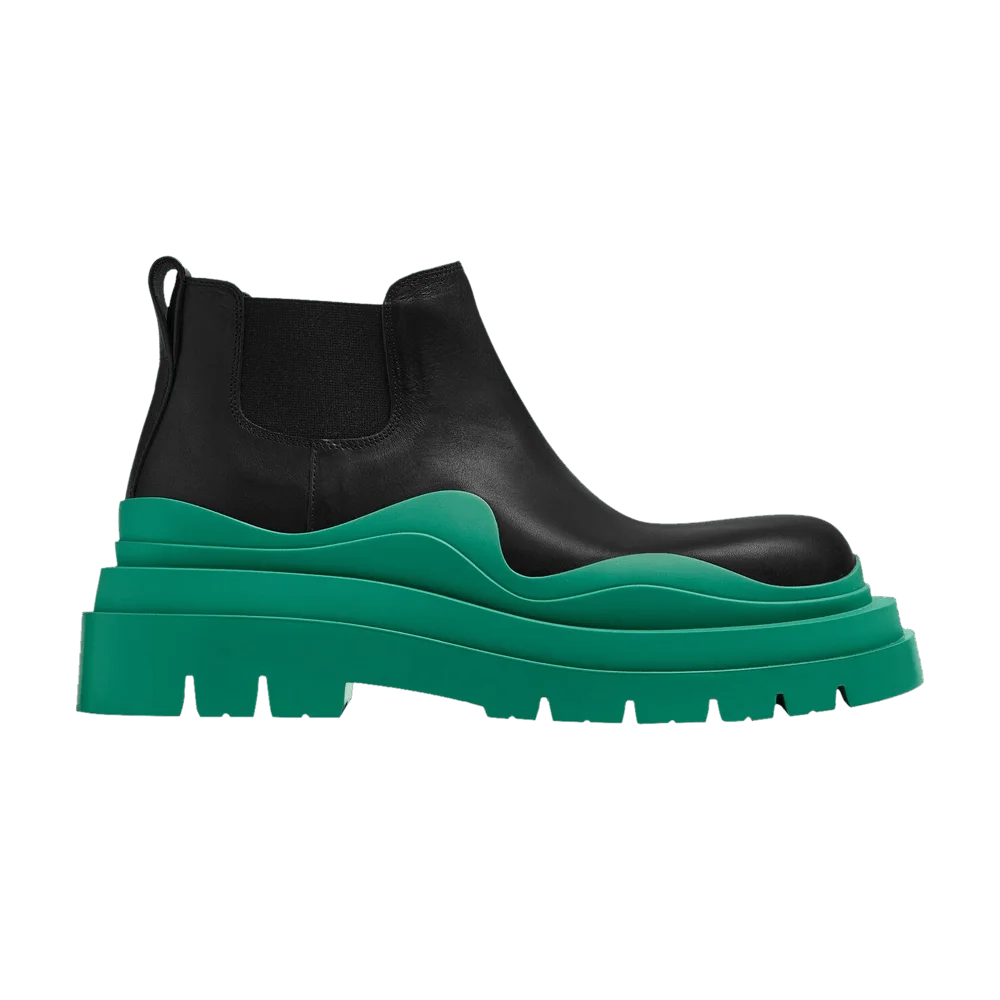 Botinki-Bottega-Veneta-Tire-Cropped-Boot-Black-Acid-Turquoise