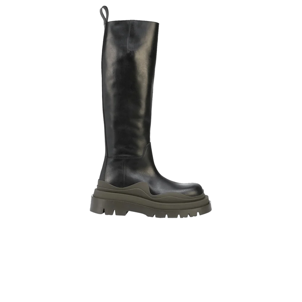 Botinki-Bottega-Veneta-Wmns-Tire-Knee-High-Boot-Black-Camping