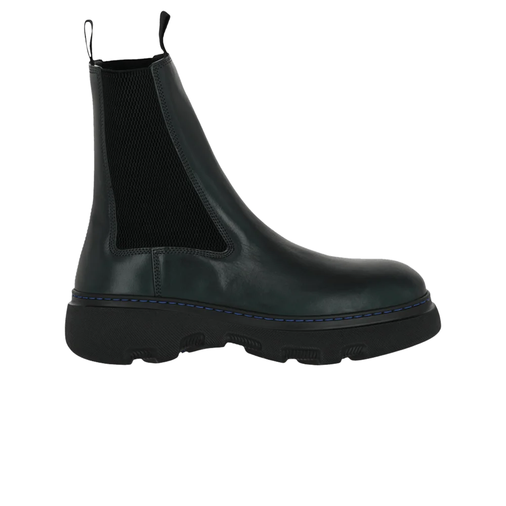 Botinki-Burberry-Creeper-Chelsea-Boot-Green