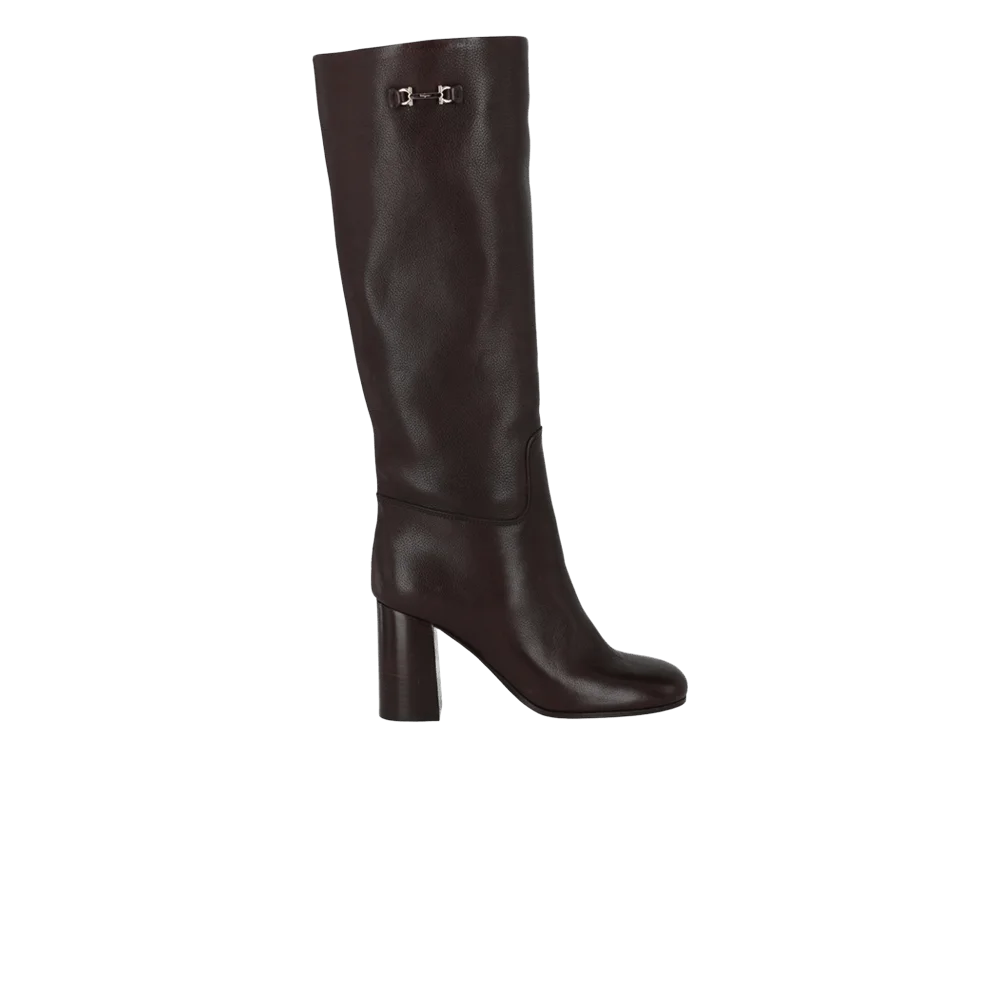 Botinki-Ferragamo-Wmns-Ovidio-Knee-High-Boot-Dark-Brown