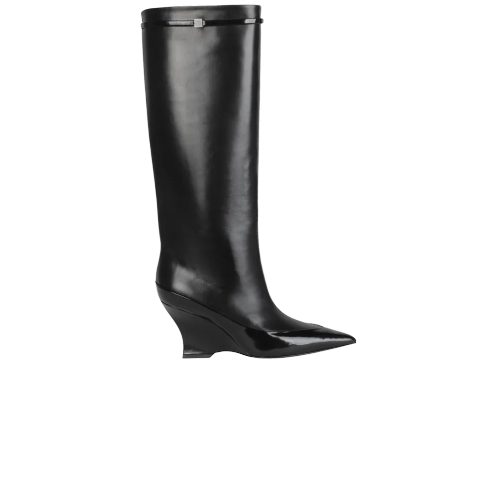 Botinki-Givenchy-Wmns-Raven-Wedge-Boot-Black