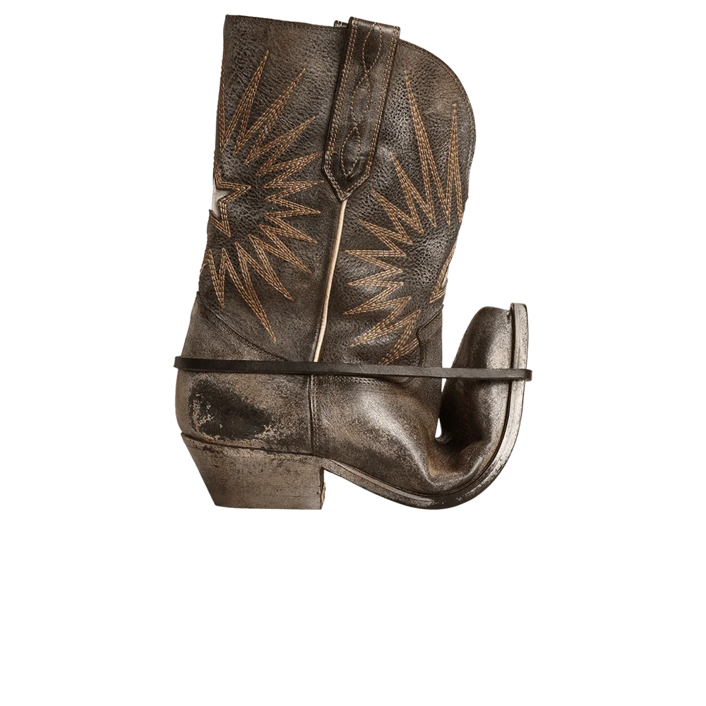 Botinki-Golden-Goose-Low-Wish-Star-Boot-Black-Ecru-Silver