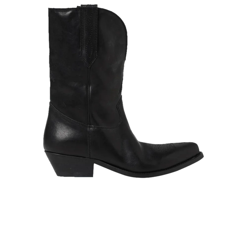 Botinki-Golden-Goose-Wmns-Low-Wish-Star-Boot-Black