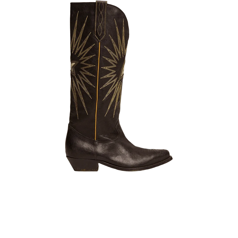 Botinki-Golden-Goose-Wmns-Wish-Star-Boots-Black