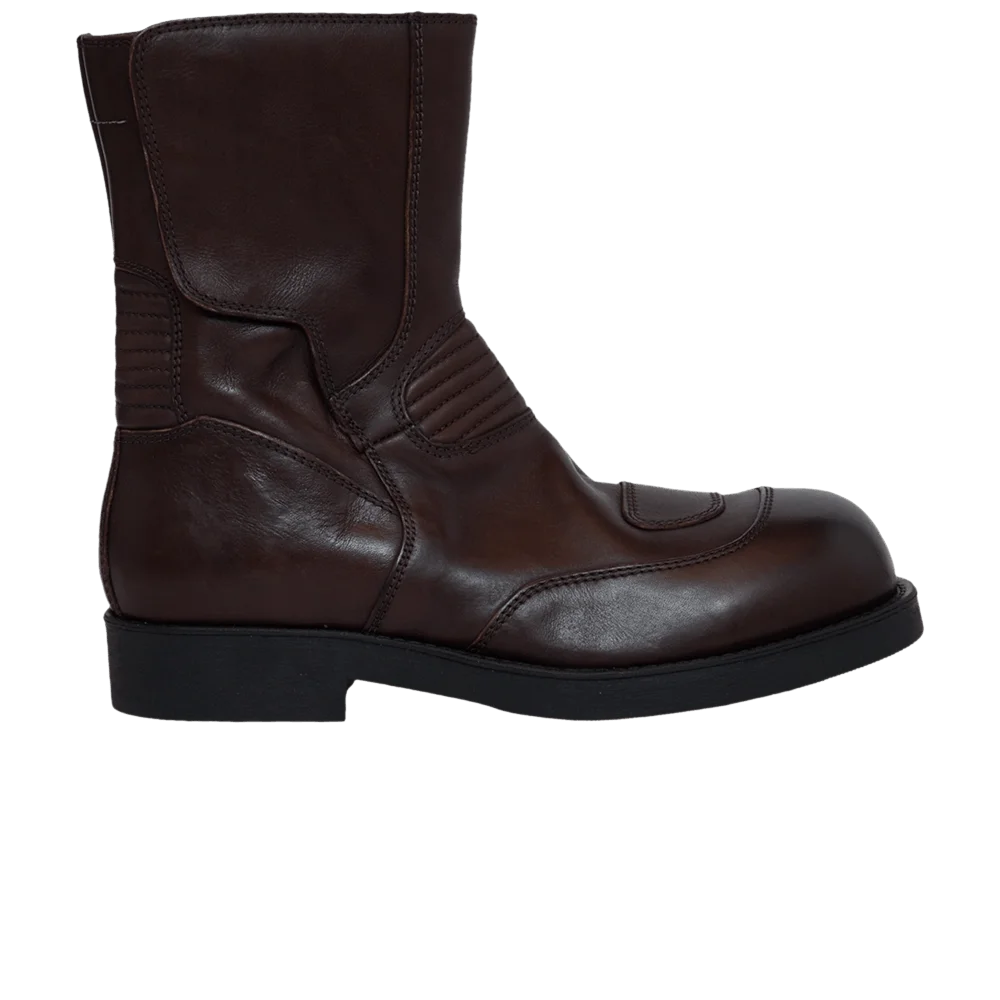 Botinki-MM6-Maison-Margiela-Ankle-Boot-Brown