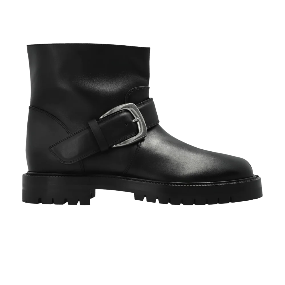 Botinki-Maison-Margiela-Tabi-County-Buckle-Ankle-Boot-Black