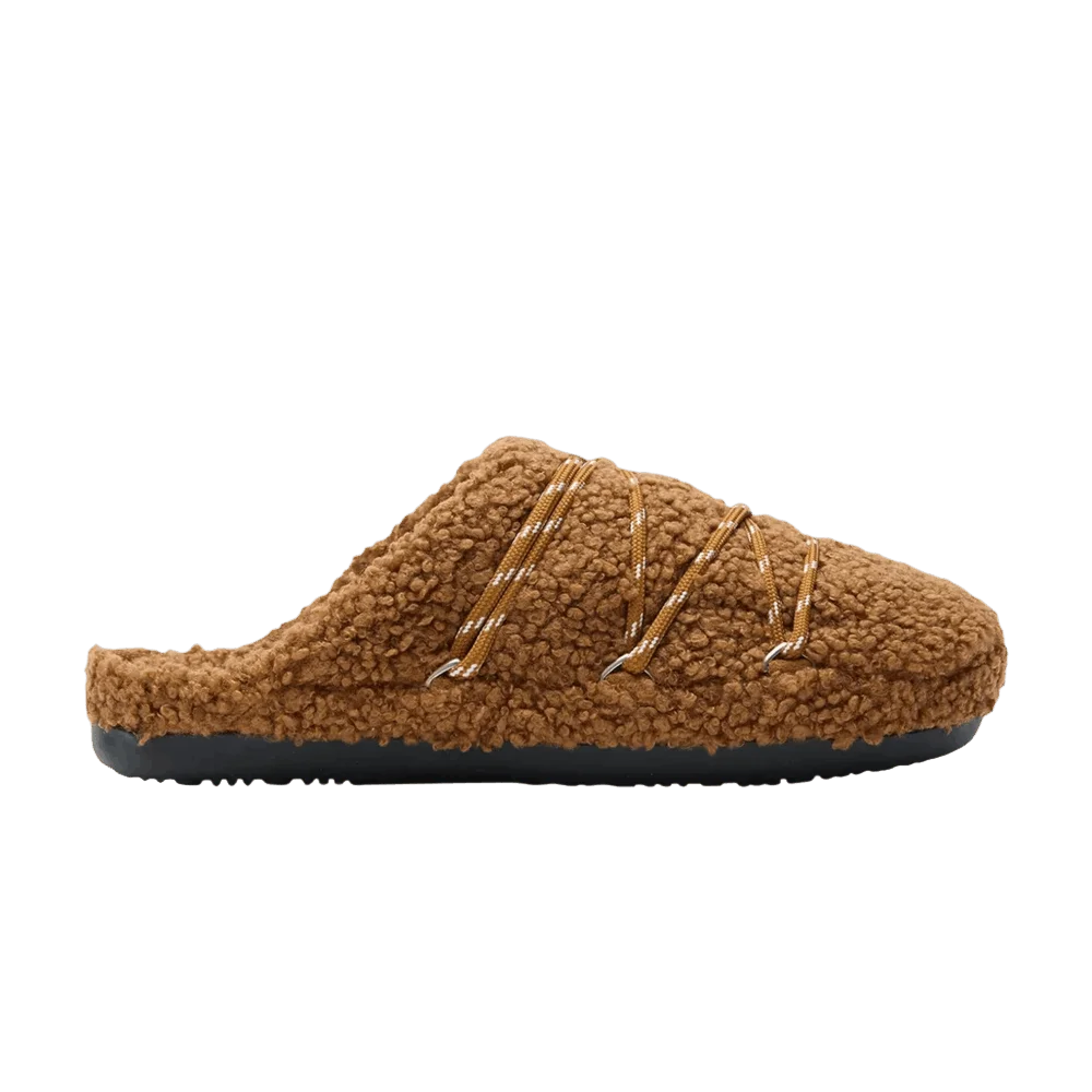 Botinki-Moon-Boot-Teddy-Slipper-Cognac