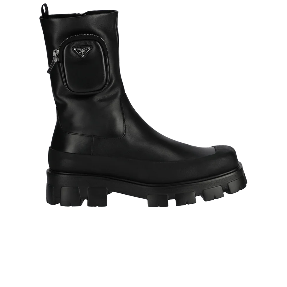 Botinki-Prada-Cobblestone-Boot-Black