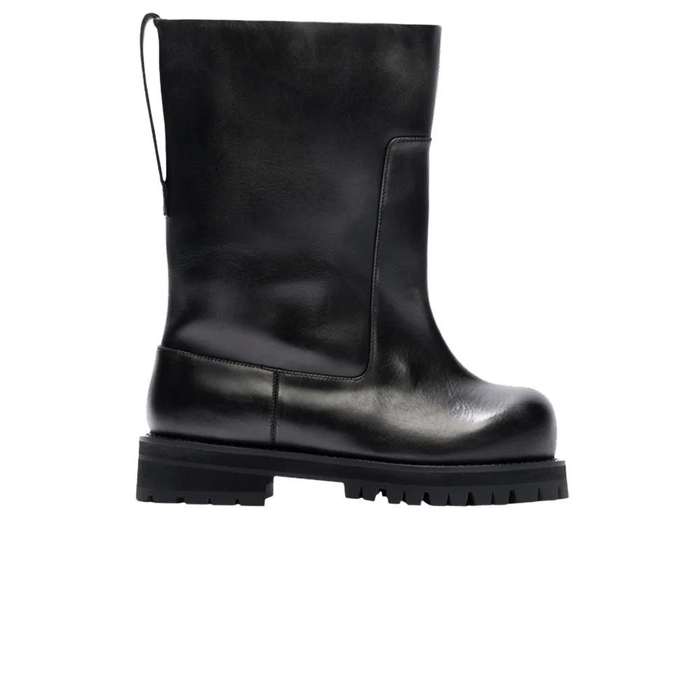 Botinki-Protocol-Index-Distressed-Shaft-Boot-Black
