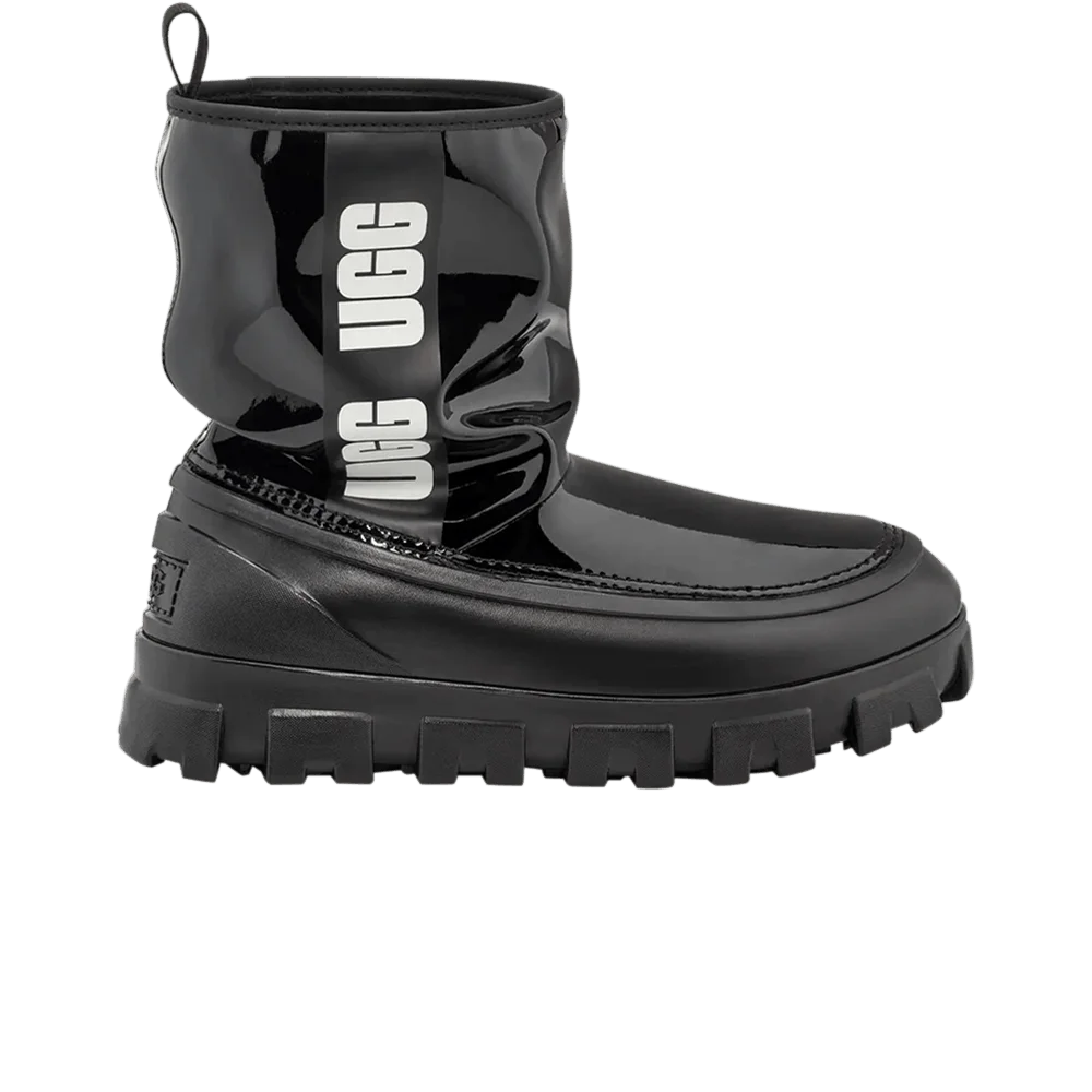 Botinki-UGG-Wmns-Classic-Brellah-Mini-Boot-Black