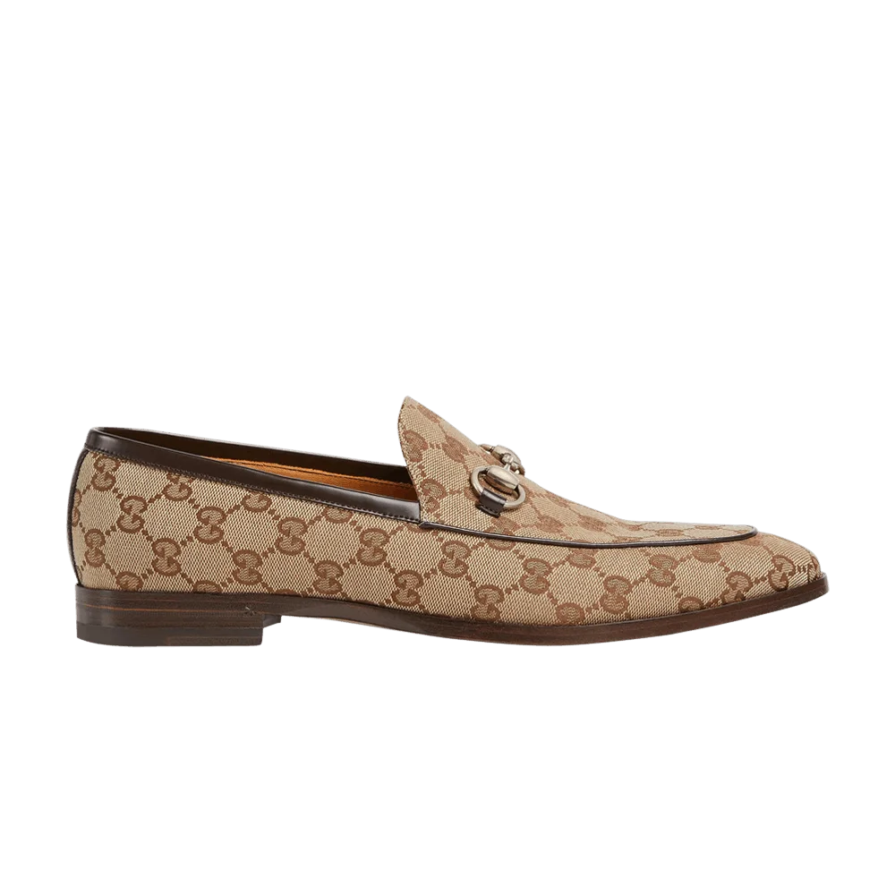Kedy-Gucci-GG-Canvas-Loafer-Ebony