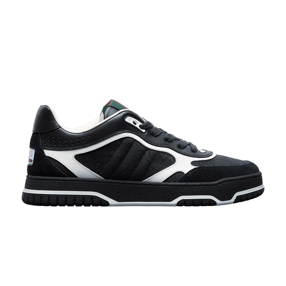 Kedy-Gucci-Wmns-Re-Web-Sneaker-GG-Canvas-Black
