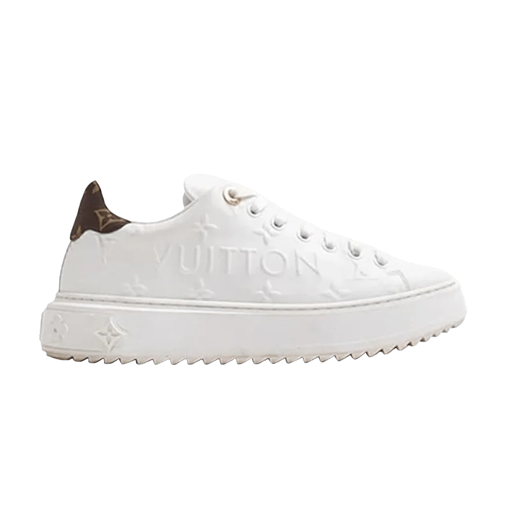 Kedy-Louis-Vuitton-Wmns-Time-Out-Trainer-Monogram-Canvas-White
