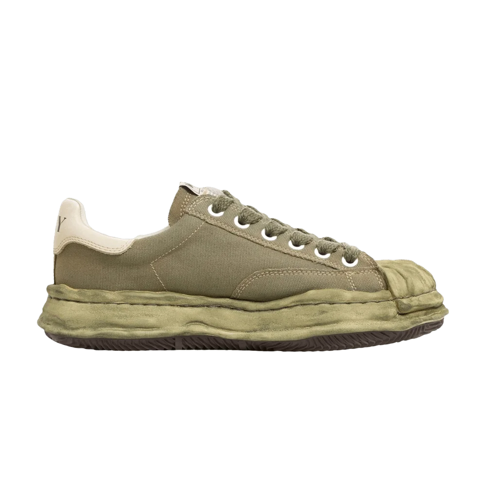 Kedy-Maison-Mihara-Yasuhiro-Blakey-OG-Sole-Canvas-Low-Khaki