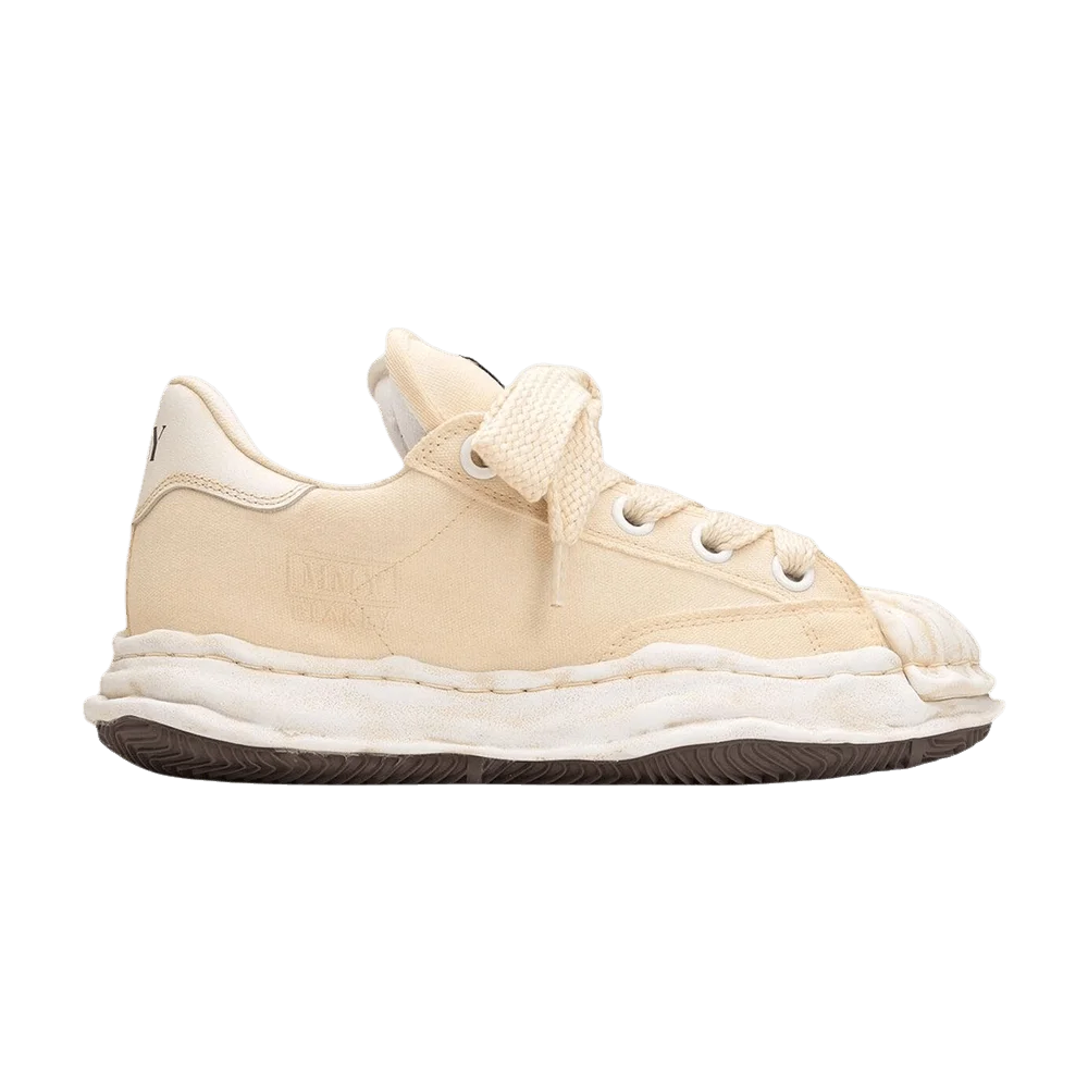 Kedy-Maison-Mihara-Yasuhiro-Blakey-Puffer-OG-Sole-Canvas-Low-White