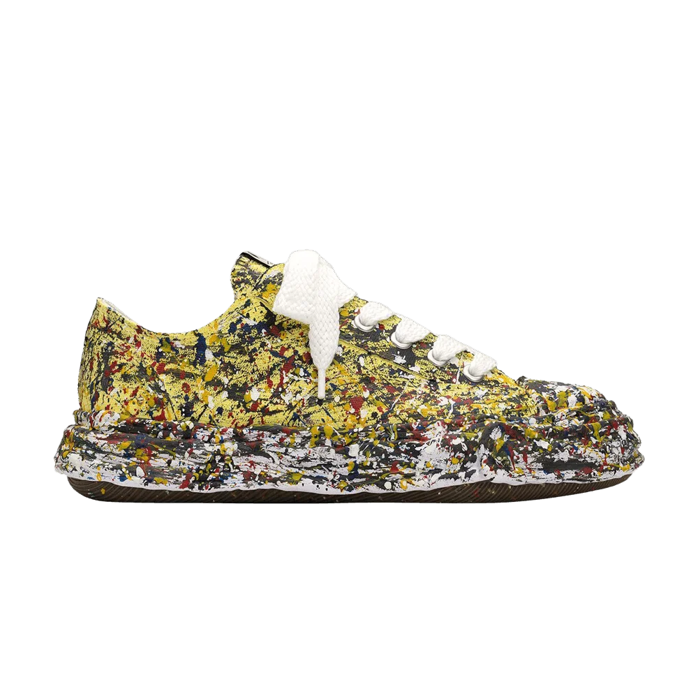 Kedy-Maison-Mihara-Yasuhiro-Peterson-23-OG-Sole-Sputtering-Paint-Canvas-Low-Yellow