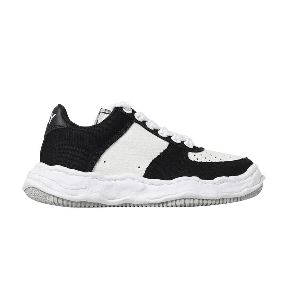 Kedy-Maison-Mihara-Yasuhiro-Wayne-OG-Sole-Canvas-Low-Black-White