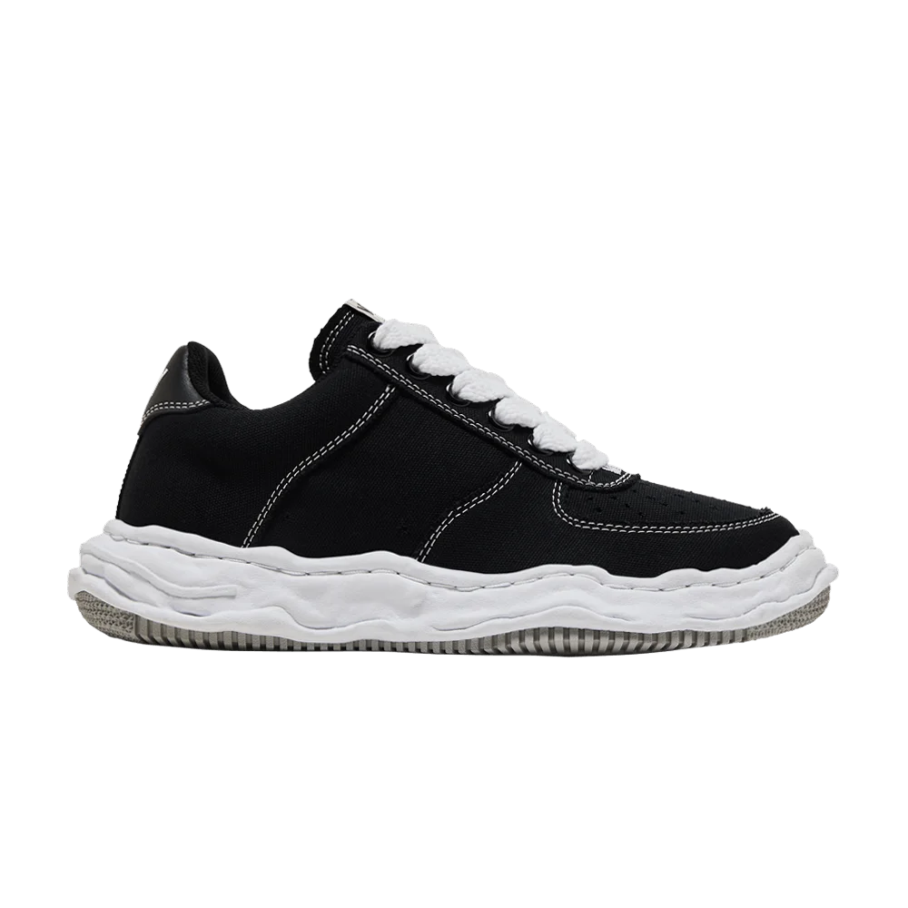 Kedy-Maison-Mihara-Yasuhiro-Wayne-OG-Sole-Canvas-Low-Black