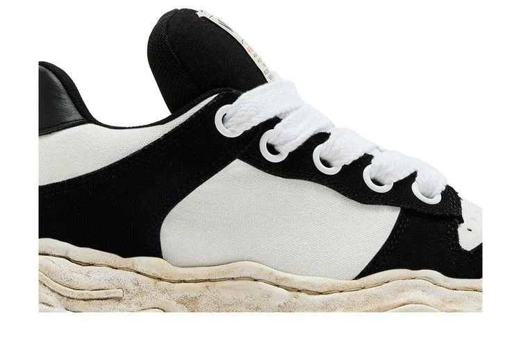 Kedy-Maison-Mihara-Yasuhiro-Wayne-Puffer-OG-Sole-Canvas-Low-Black-White-1