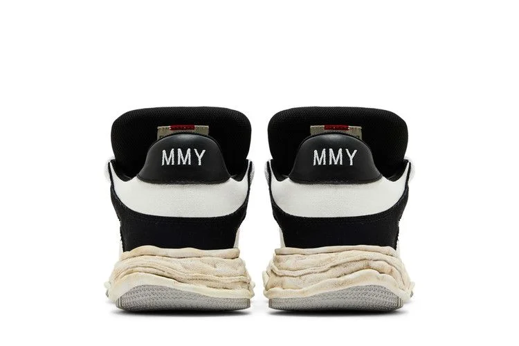 Kedy-Maison-Mihara-Yasuhiro-Wayne-Puffer-OG-Sole-Canvas-Low-Black-White-5