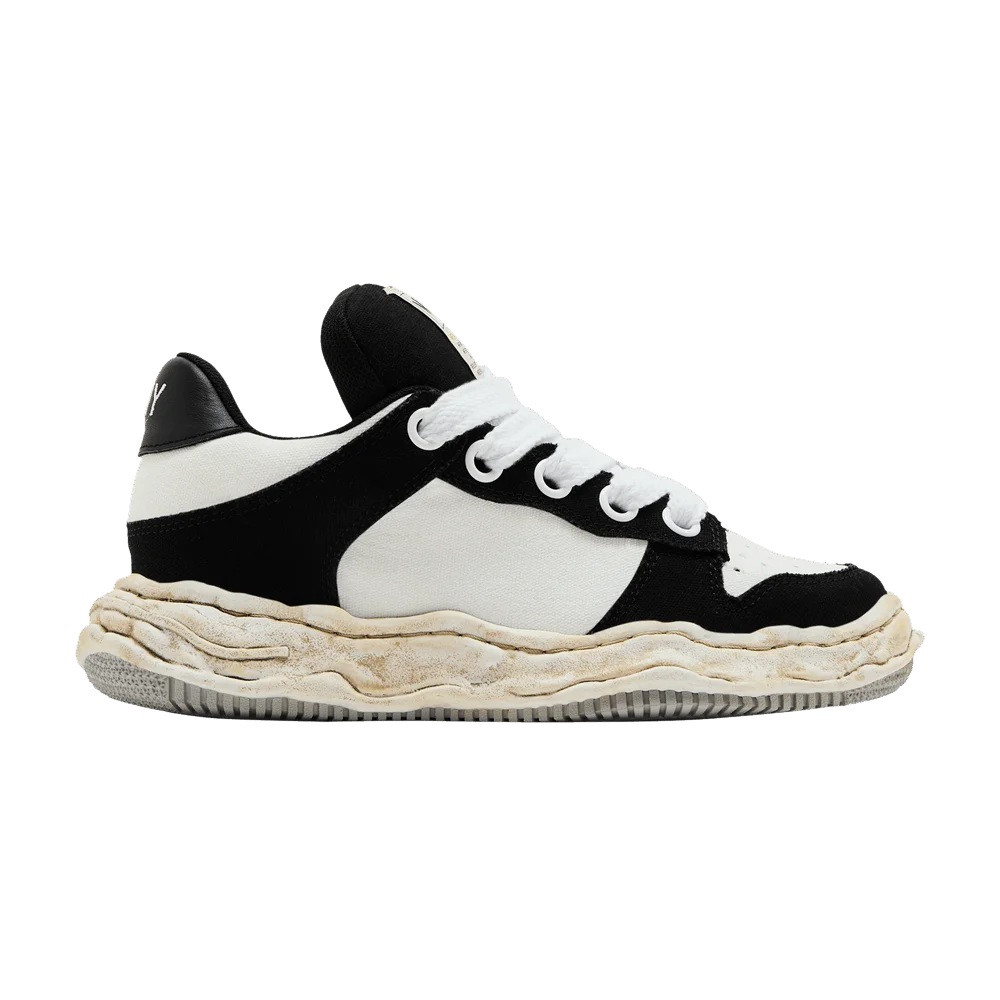 Kedy-Maison-Mihara-Yasuhiro-Wayne-Puffer-OG-Sole-Canvas-Low-Black-White