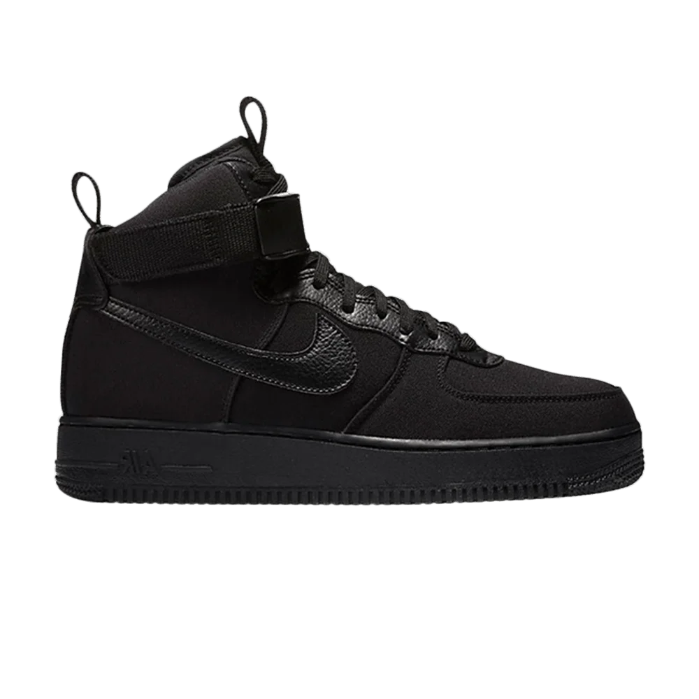 Kedy-Nike-Air-Force-1-High-Black-Canvas