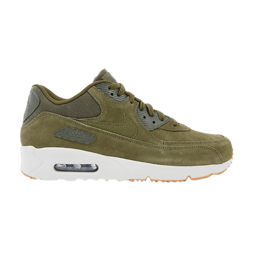 Kedy-Nike-Air-Max-90-Ultra-2.0-Leather-Olive-Canvas