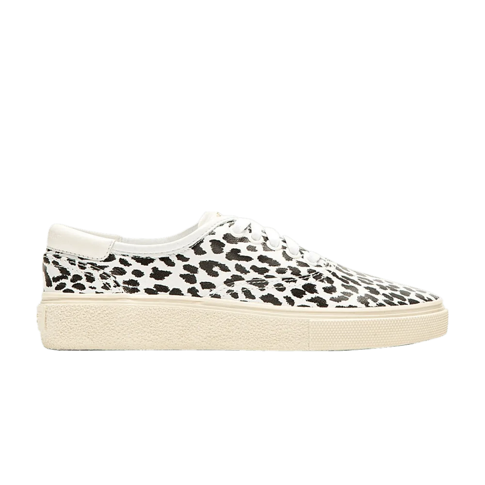 Kedy-Saint-Laurent-Skate-Lace-Up-Sneaker-White-Canvas-Babycat