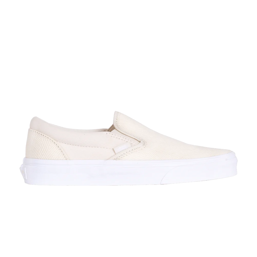 Kedy-Vans-Classic-Slip-On-Herringbone-Asparagus