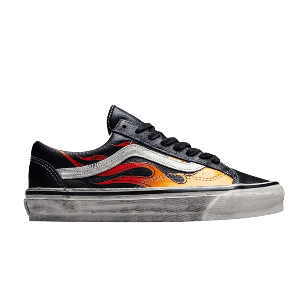 Kedy-Vans-Old-Skool-LX-Archive-Flame-Black