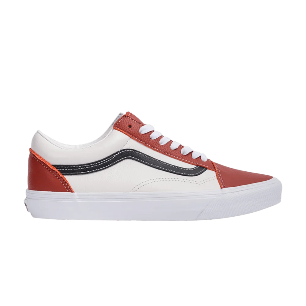 Kedy-Vans-Old-Skool-White-Sport-Red-Black