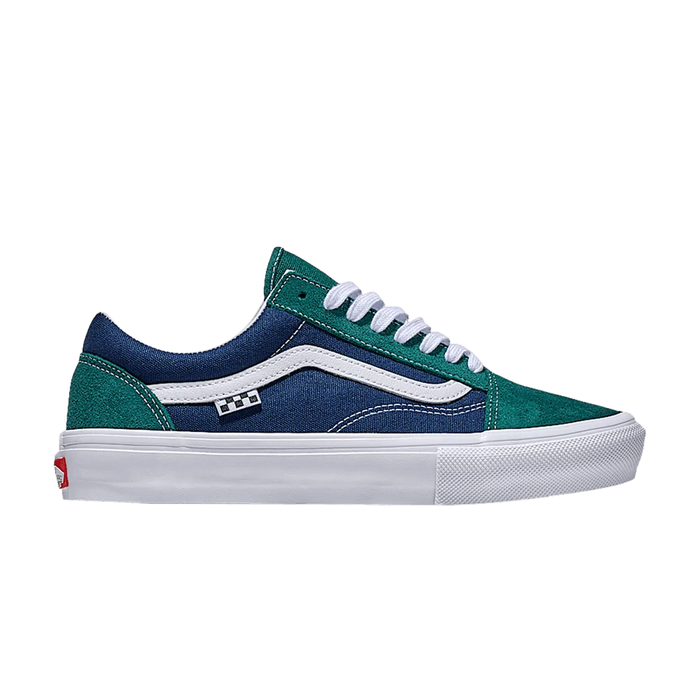 Kedy-Vans-Skate-Old-Skool-Blue-Green