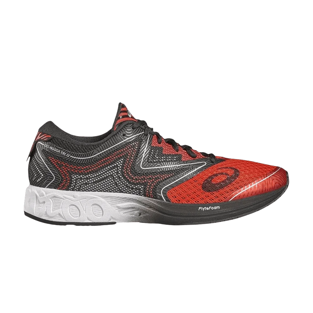 Krossovki-ASICS-Noosa-FF-Vermilion-White-Black