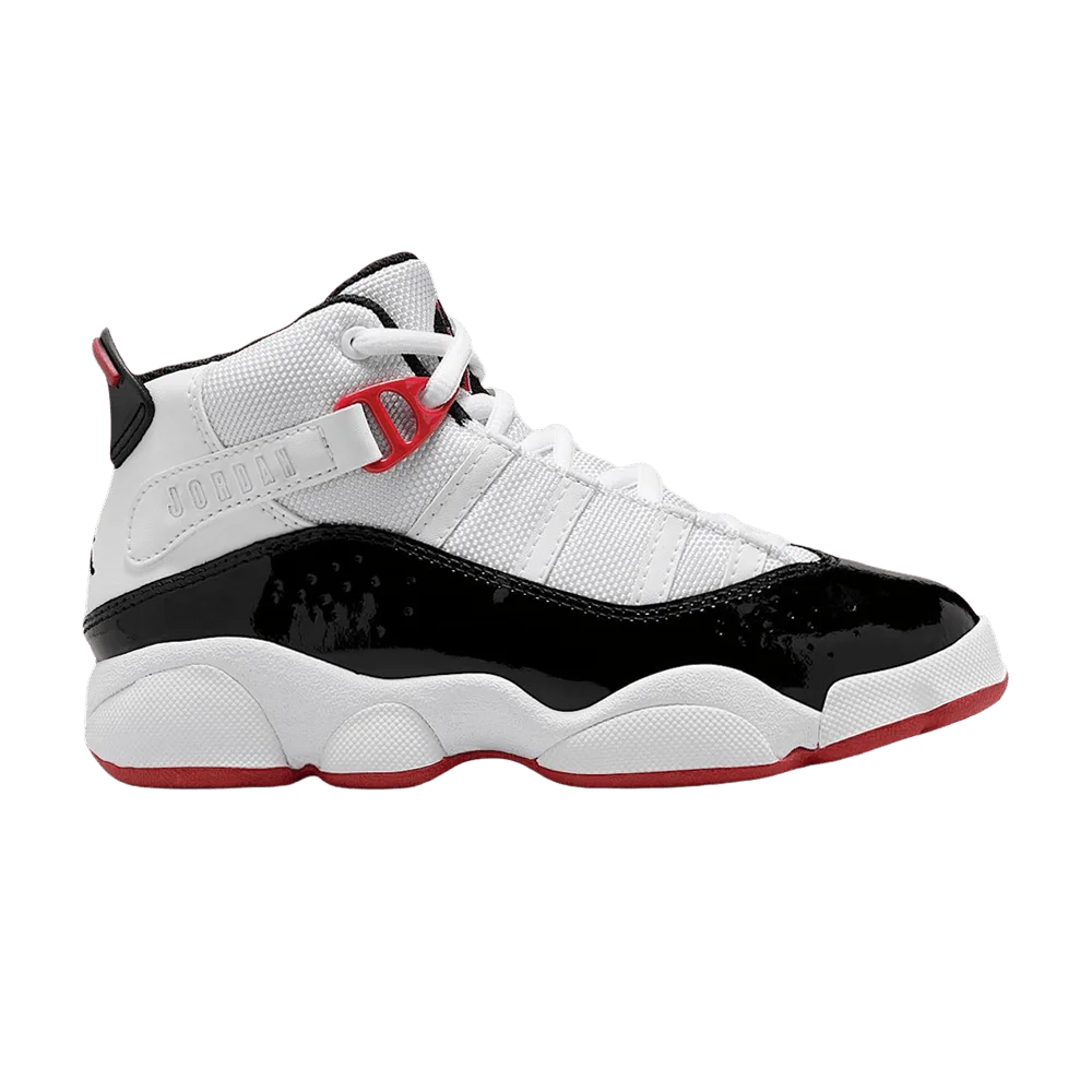Krossovki-Air-Jordan-6-Rings-PS-WhiteVarsity-RedBlack