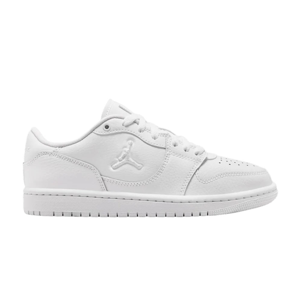 Krossovki-Air-Jordan-Court-Connect-Low-GS-White-Pure-Platinum