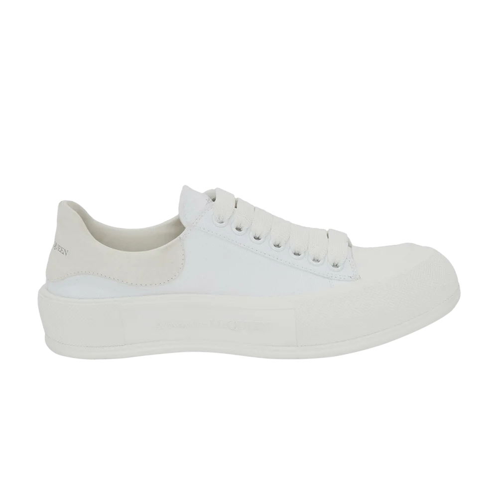 Krossovki-Alexander-McQueen-Deck-Lace-Up-Plimsoll-White