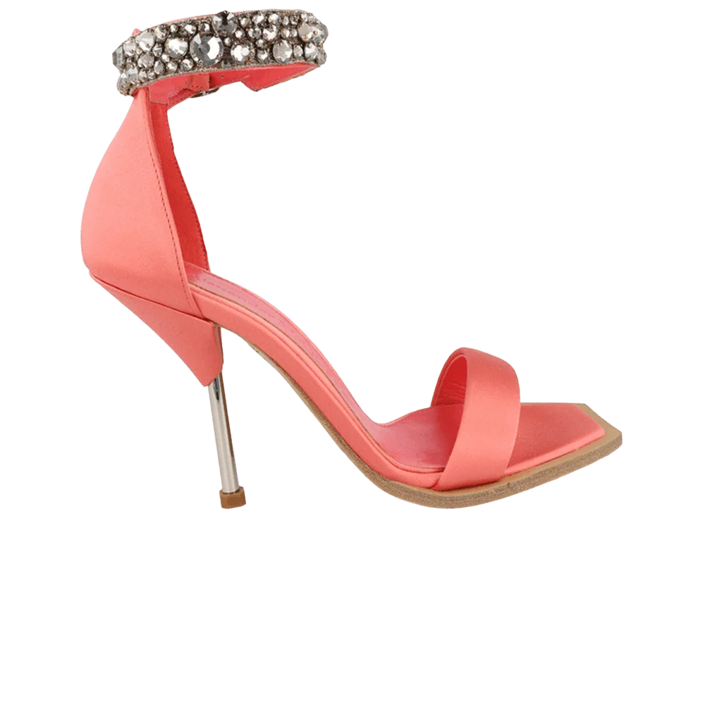 Krossovki-Alexander-McQueen-Wmns-Crystal-Cuff-Stiletto-Heel-Coral-Crystal-Silver