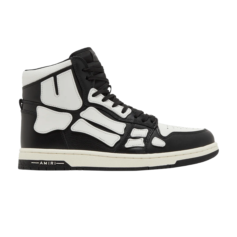 Krossovki-Amiri-Skel-Top-High-Black-White