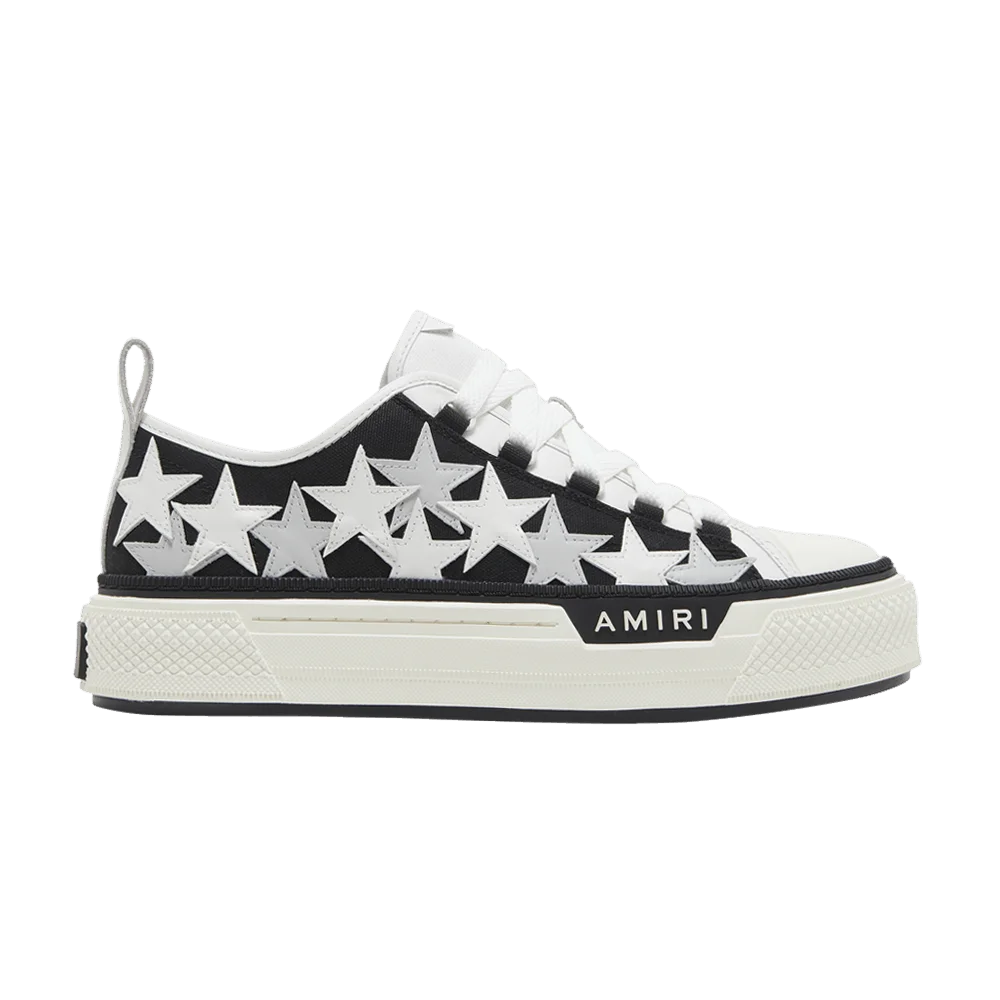 Krossovki-Amiri-Stars-Court-Low-Black-White