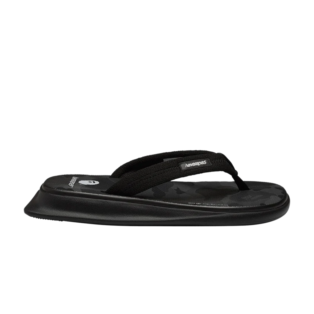 Krossovki-BAPE-x-Havaianas-Tradi-Zori-Flip-Flops-Black-Camo