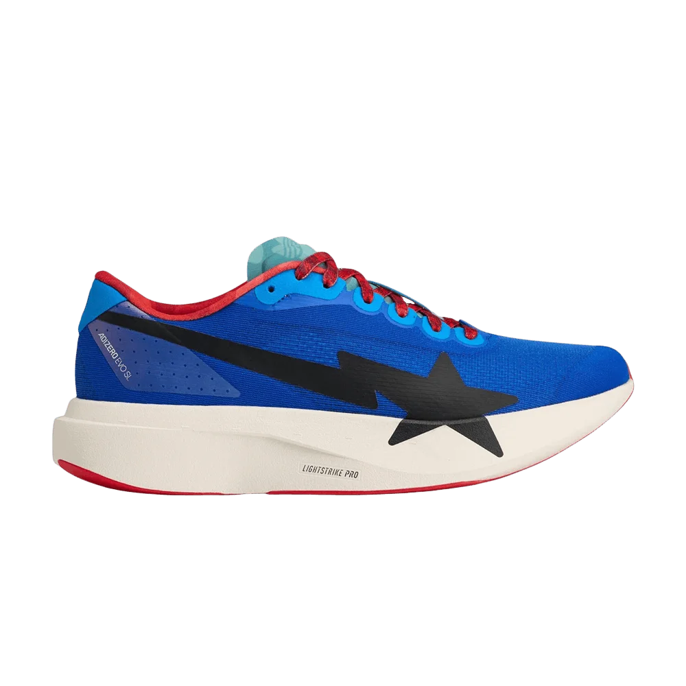 Krossovki-BAPE-x-adidas-Adizero-Evo-SL-Blue-Green