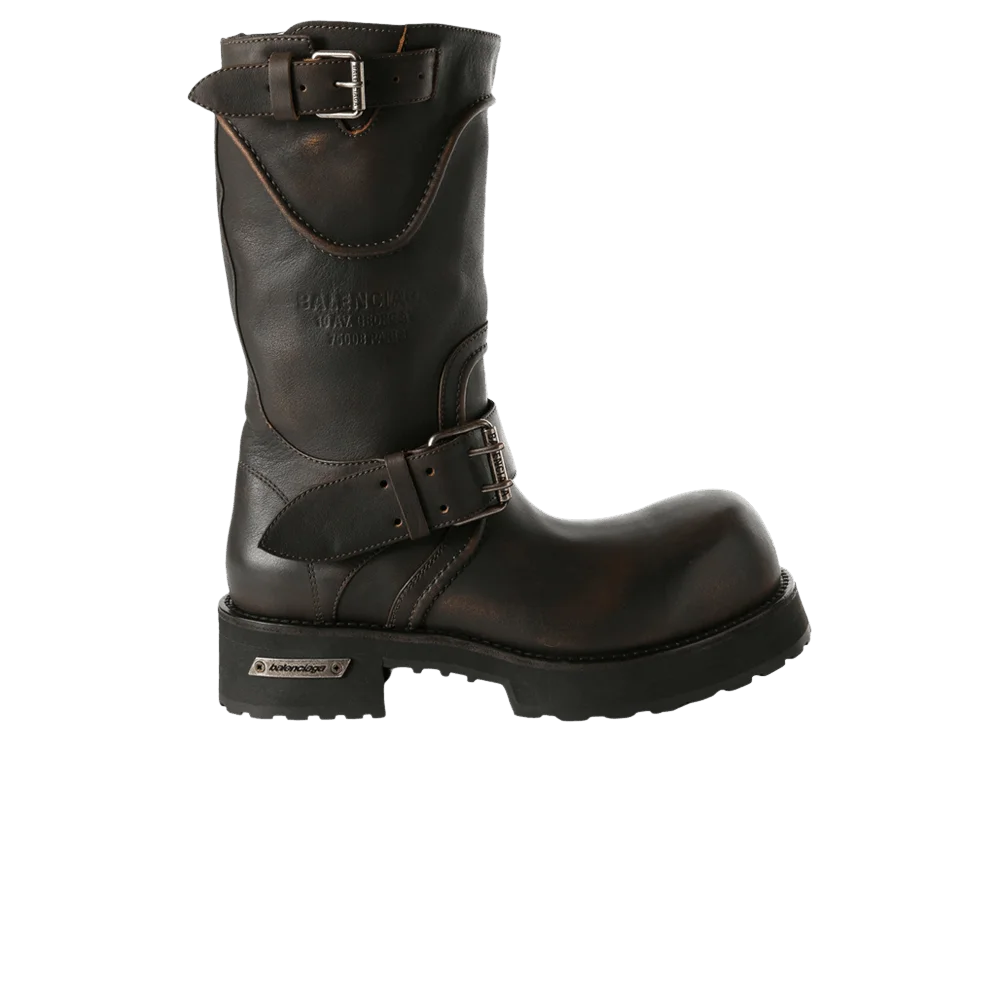 Krossovki-Balenciaga-Venom-Bootie-Brown-Silver