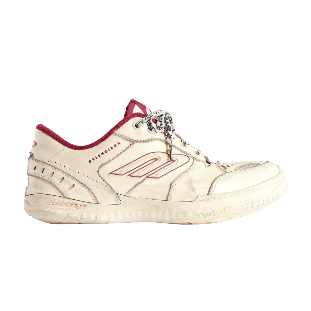 Krossovki-Balenciaga-Wmns-Hamptons-Medium-Worn-Out-Sneaker-Off-White-Red